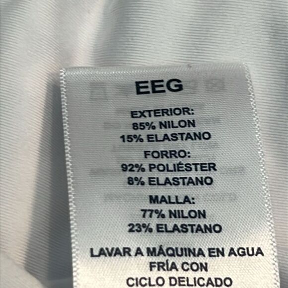 Lands’ End Swimsuit 1-piece black and white XXL - Picture 16 of 16